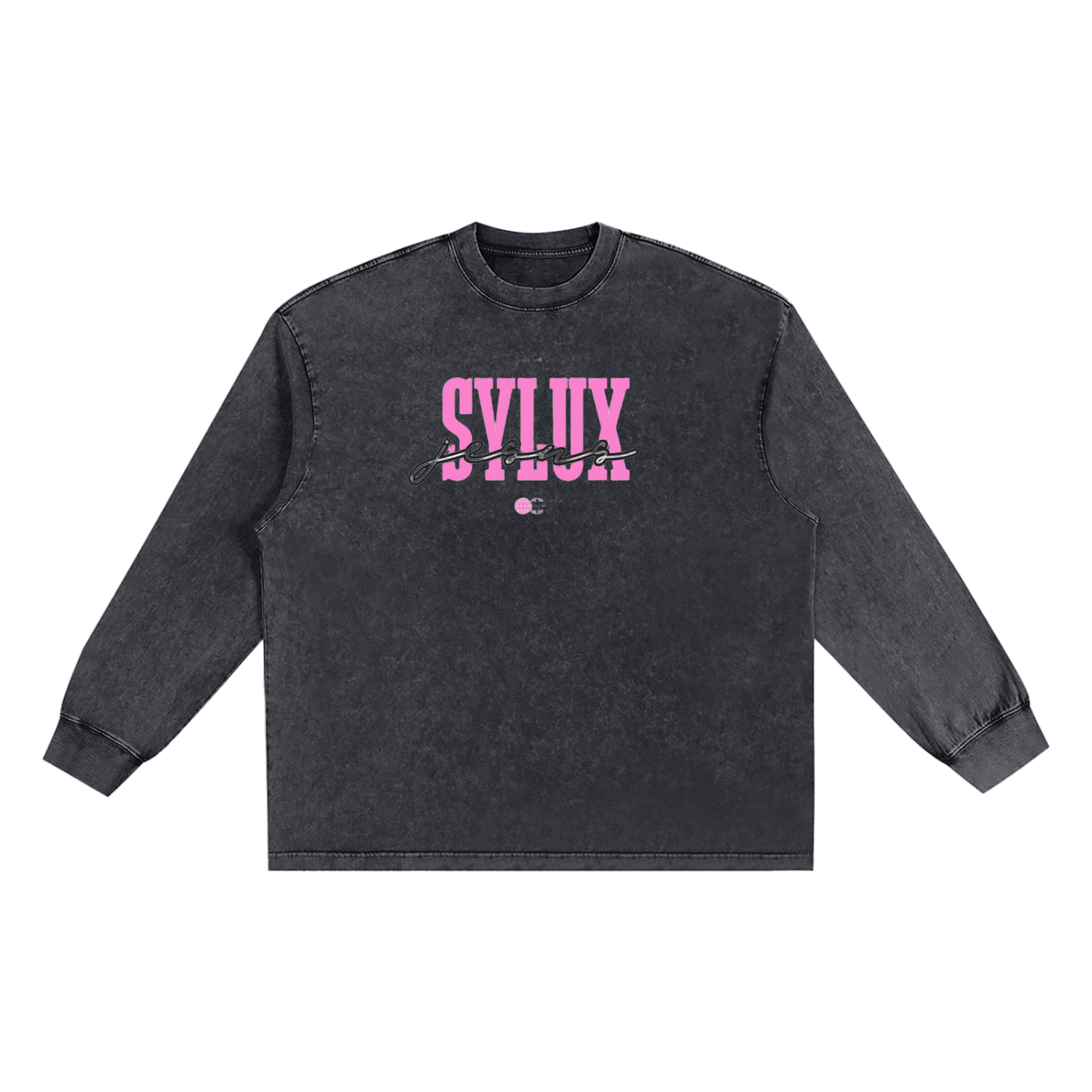 Snow Washed Frayed Edge T-Shirt