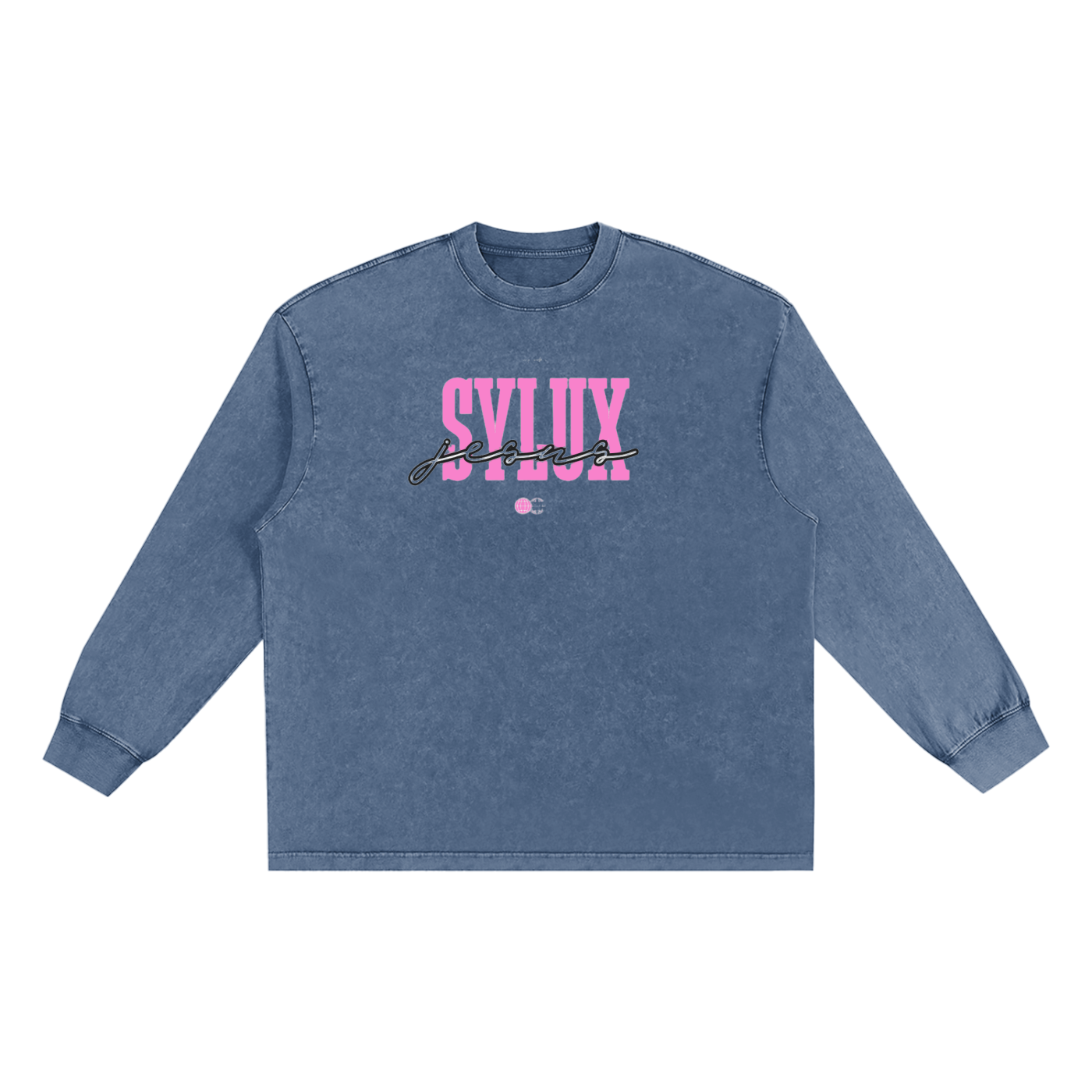 Snow Washed Frayed Edge T-Shirt