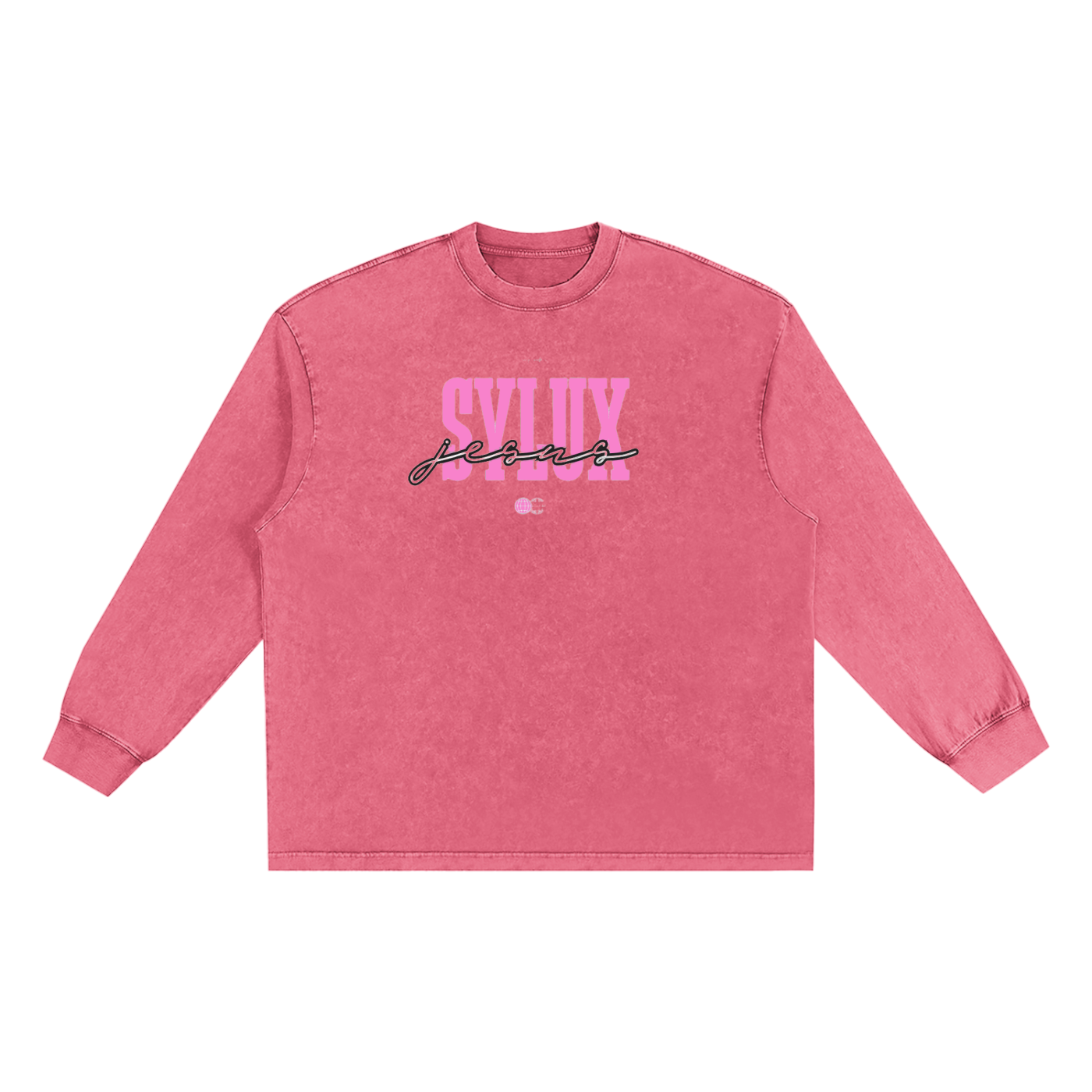Snow Washed Frayed Edge T-Shirt