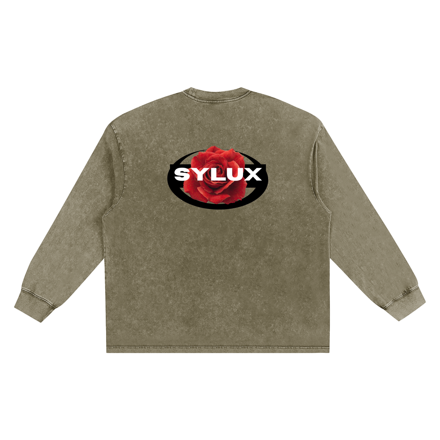 Snow Washed Frayed Edge T-Shirt