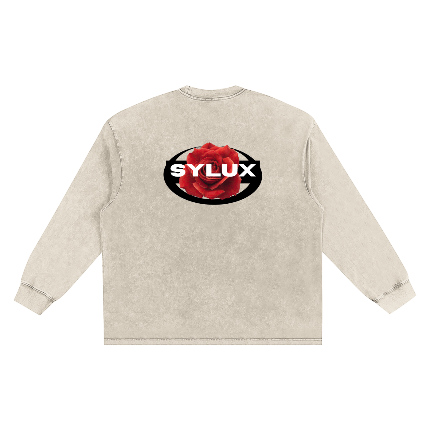 Snow Washed Frayed Edge T-Shirt